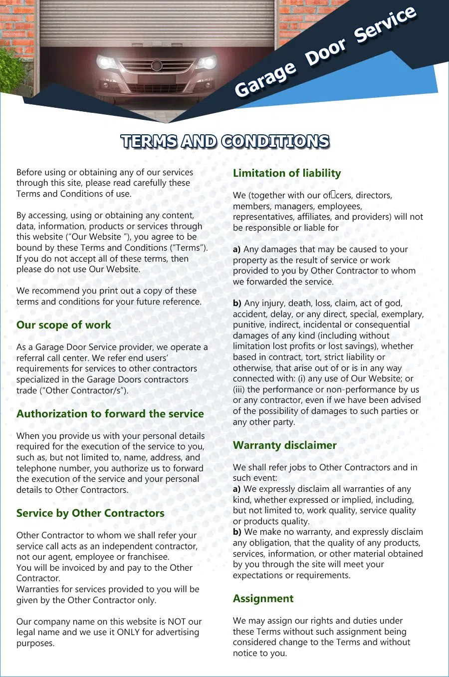 United Garage Door Quincy, MA 617-553-1650